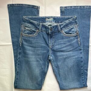 Wrangler Women's Boot Cut Jeans - Medium Blue